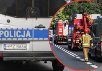 Spalone ciało w aucie. Wypadek na DW 106 pod Stargardem