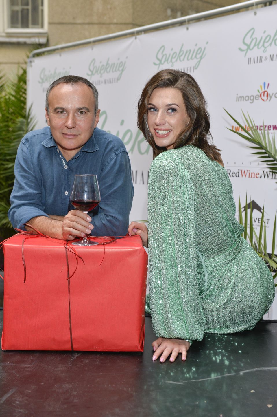 Piotr Jasek i Julia Kamińska