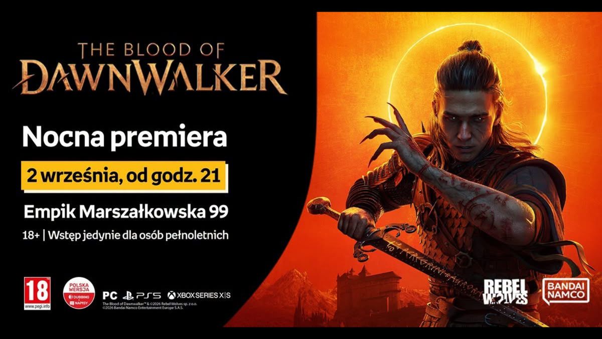 Nocna premiera The Blood of Dawnwalker w Warszawie. Spotkanie z 