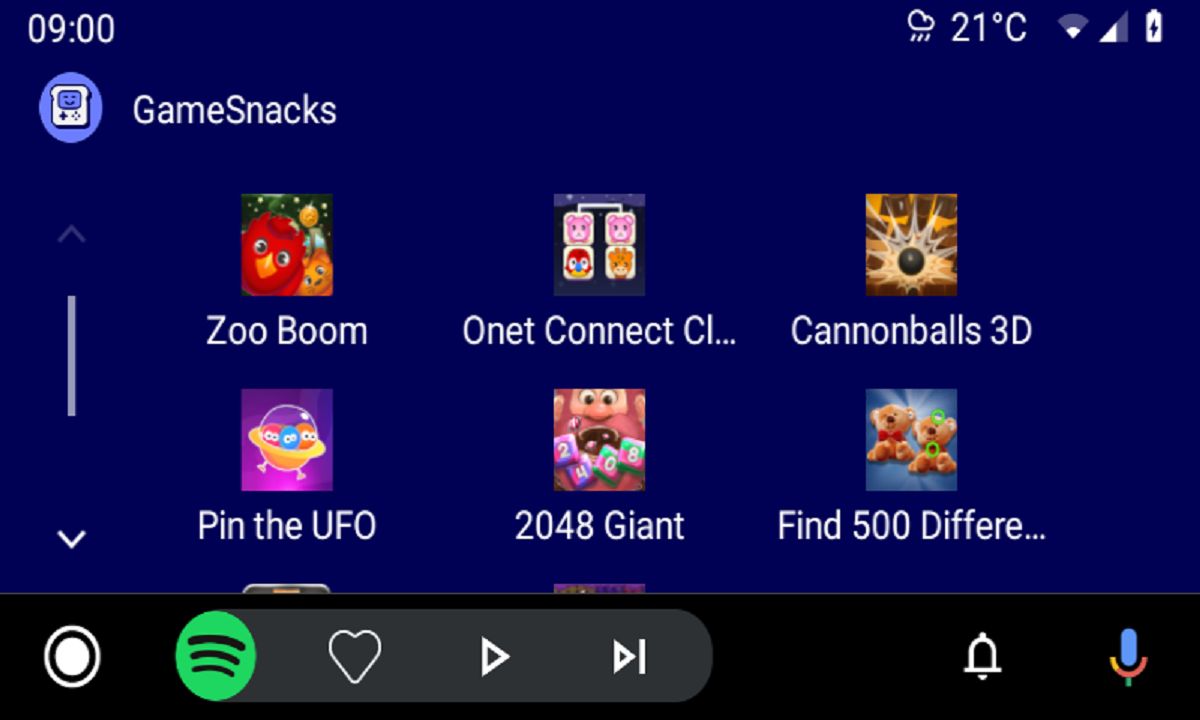 Android Auto: gry dostępne na ekranie samochodu. Jadąc nie zagrasz