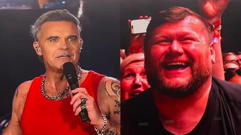 Robbie Williams ŻARTUJE, że wypatrzył w Poznaniu fana, z którym... PRZESPAŁ SIĘ w latach 90.! "Prawie go nie rozpoznałem, bo ma teraz BRODĘ" (WIDEO)