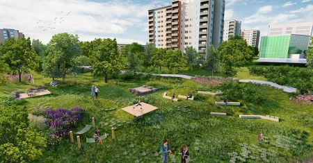 W wąwozie na Czechowie będzie park. Cztery strefy, w których każdy znajdzie coś dla siebie