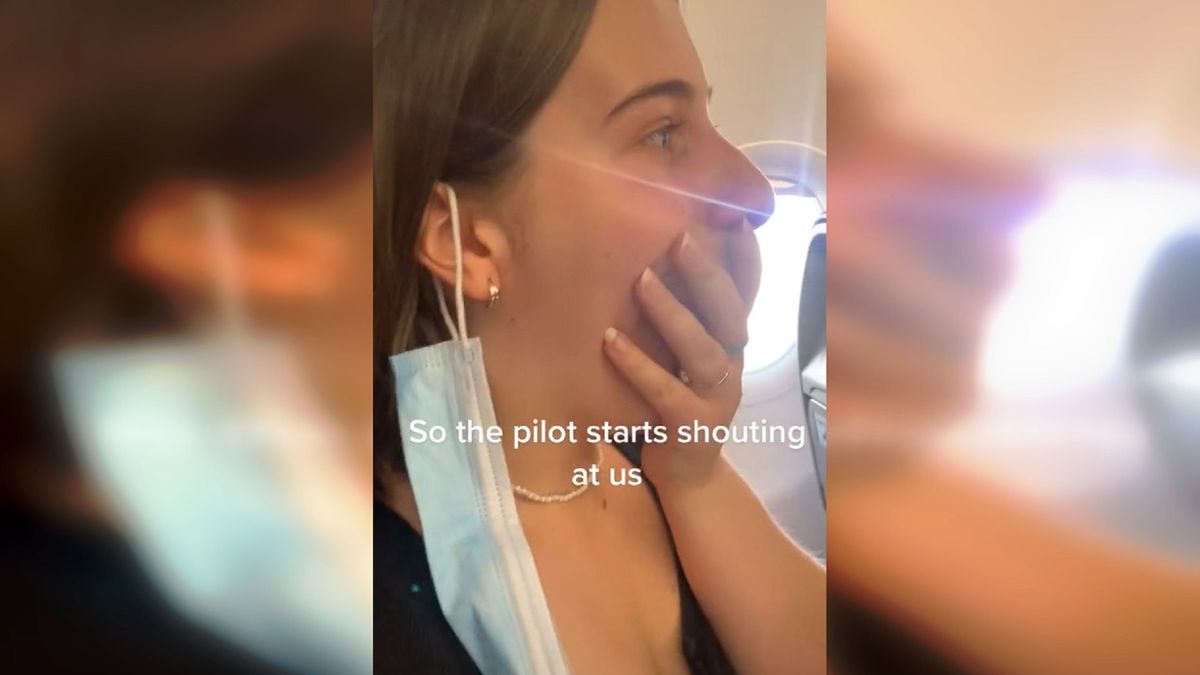 Zachowanie pilota zszokowało pasażerów 