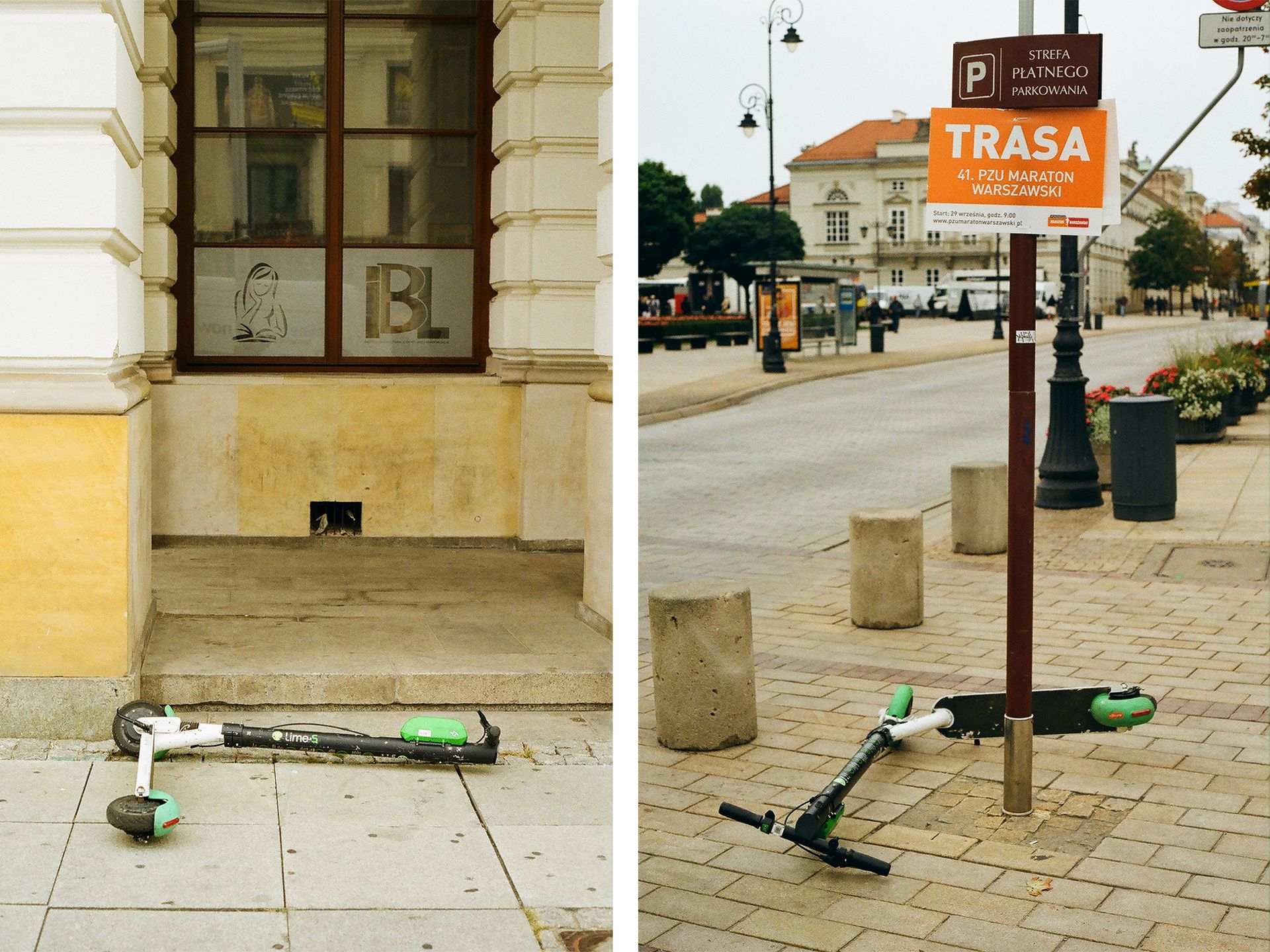 "Smutne hulajnogi Warszawy": Fotografka zauważyła poważny problem 7