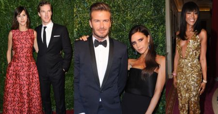 Beckhamowie, Naomi i Cumberbatch na imprezie w Londynie! (ZDJĘCIA)