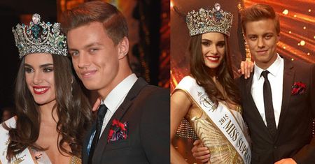 Mister Polski pozuje z najpiękniejszą kobietą świata!