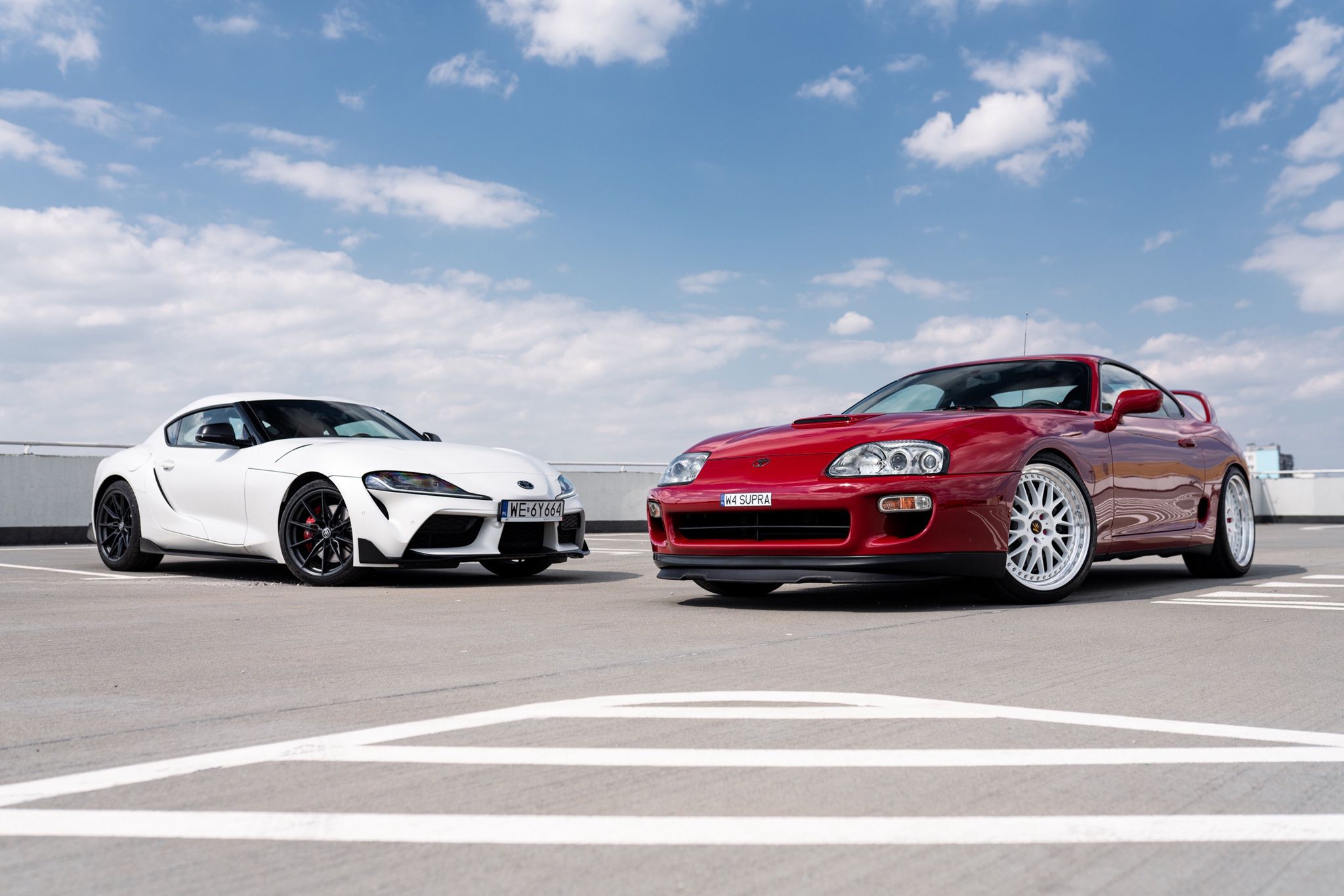 Toyota Supra MK IV i GR Supra