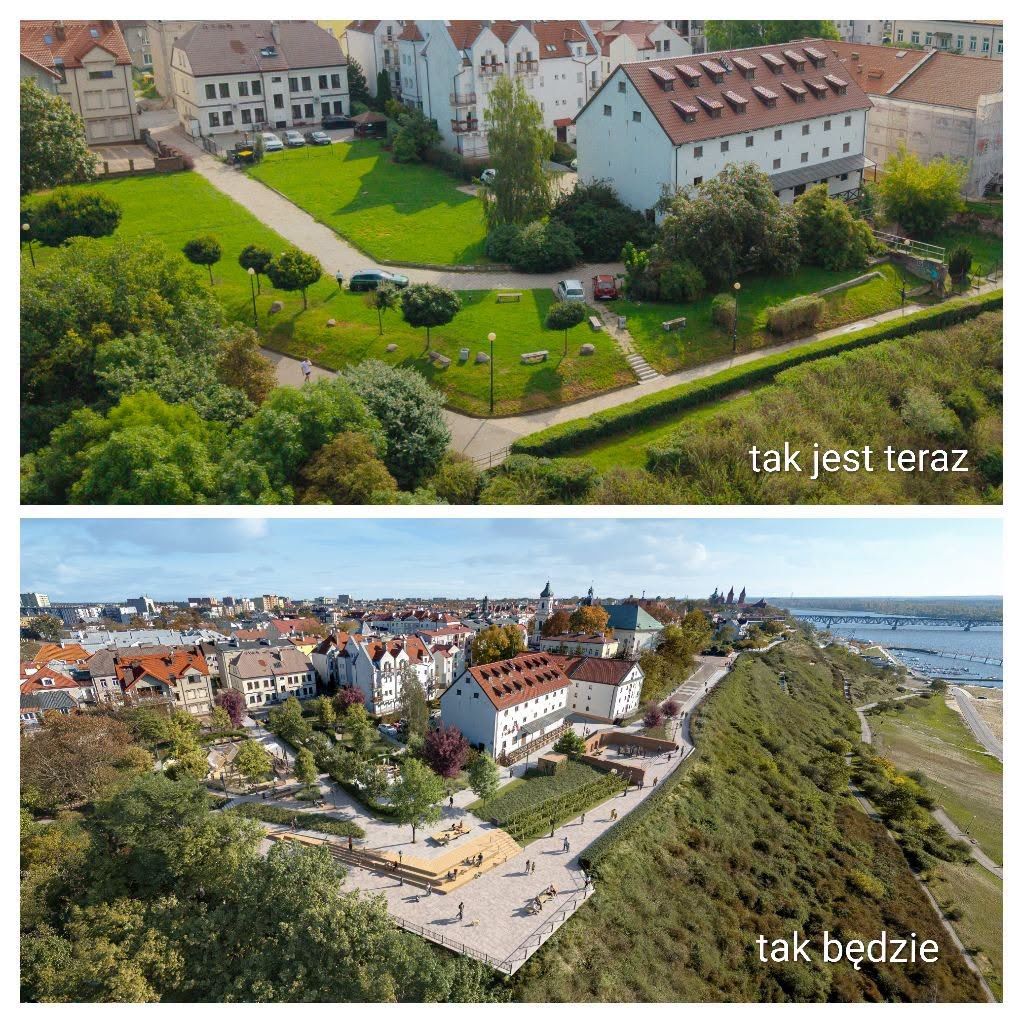 Wizualizacja modernizacji ul. Kazimierza Wielkiego 