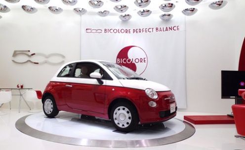 500 Bicolore | biało-czerwony maluszek Fiata