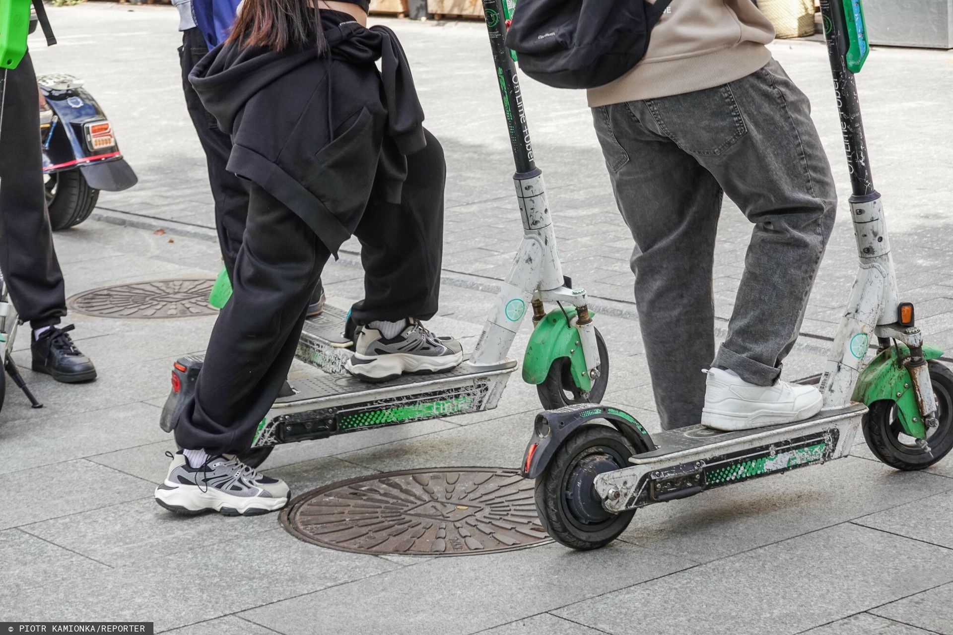 Four teens hospitalised after spinning playground roundabout with e-scooter