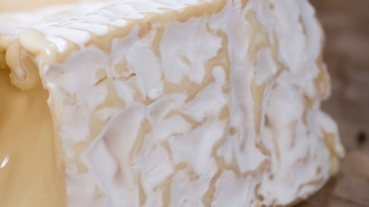 Skórka camemberta nie jest tak miękka jak jego wnętrze 