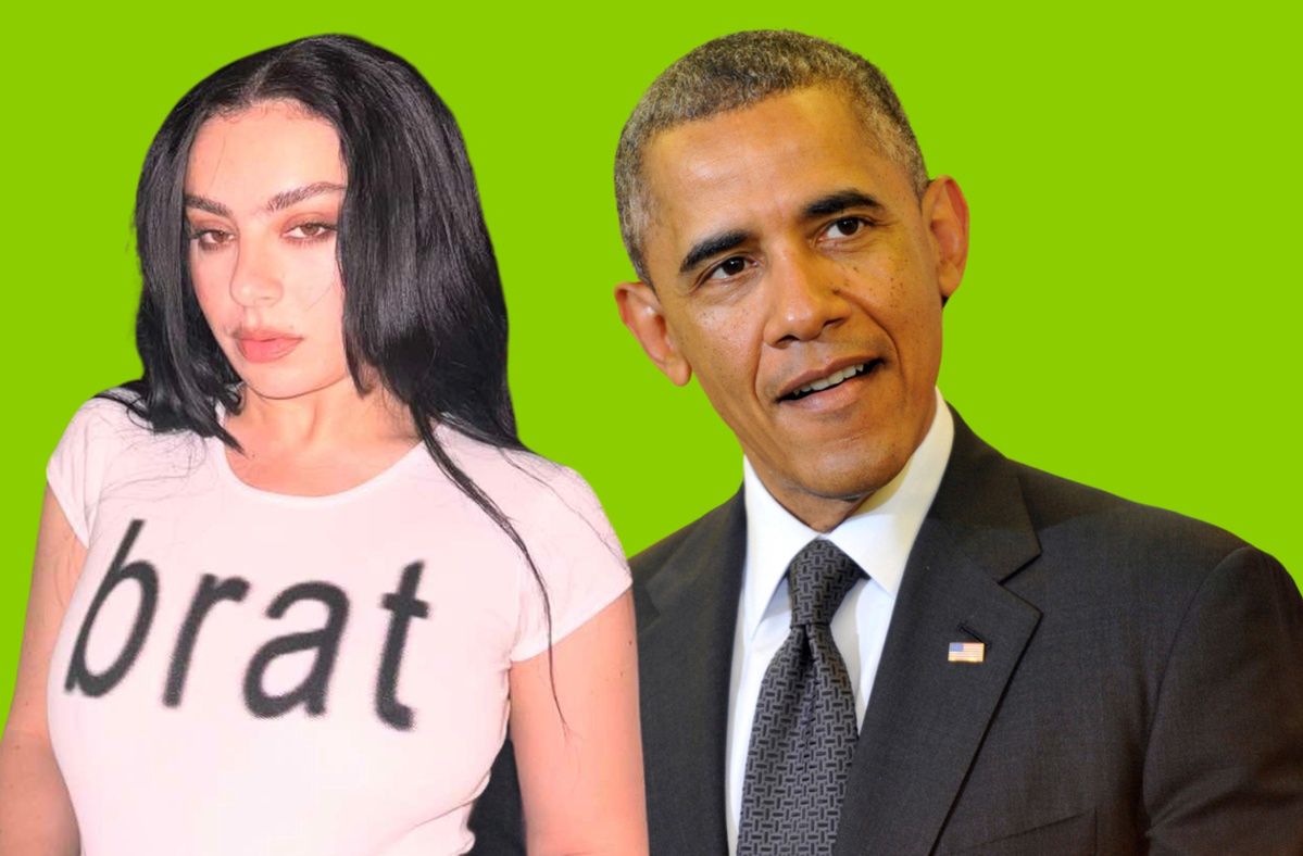 Barack Obama realy listens to Charli Xcx