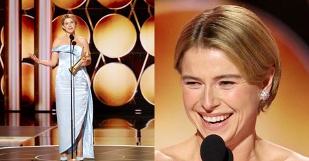 Nagrodzona Złotym Globem Jessie Buckley podziękowała Polakowi ze sceny za... ZUPĘ! Miło?