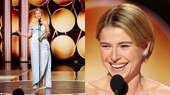 Nagrodzona Złotym Globem Jessie Buckley podziękowała Polakowi ze sceny za... ZUPĘ! Miło?