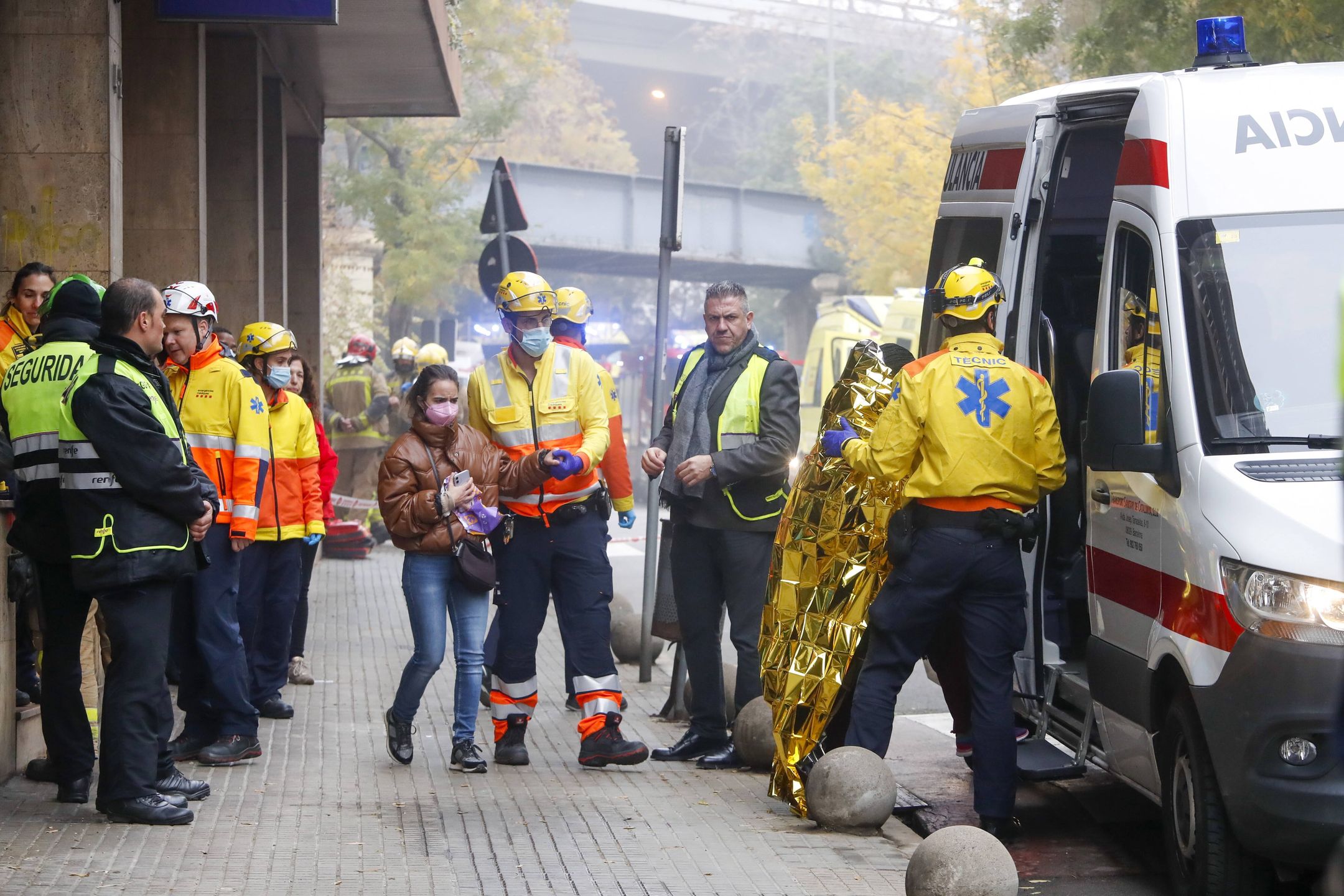 At least 155 people injured in train collision in Barcelona
MARTA PEREZ