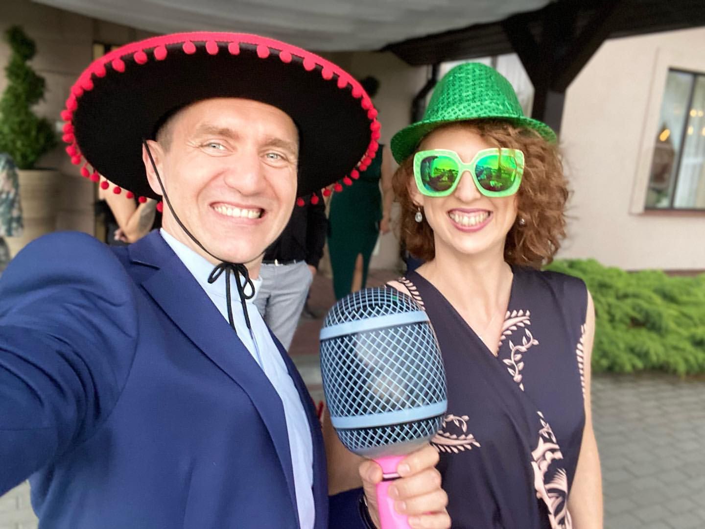 Ks. Paweł Potoczny z żoną