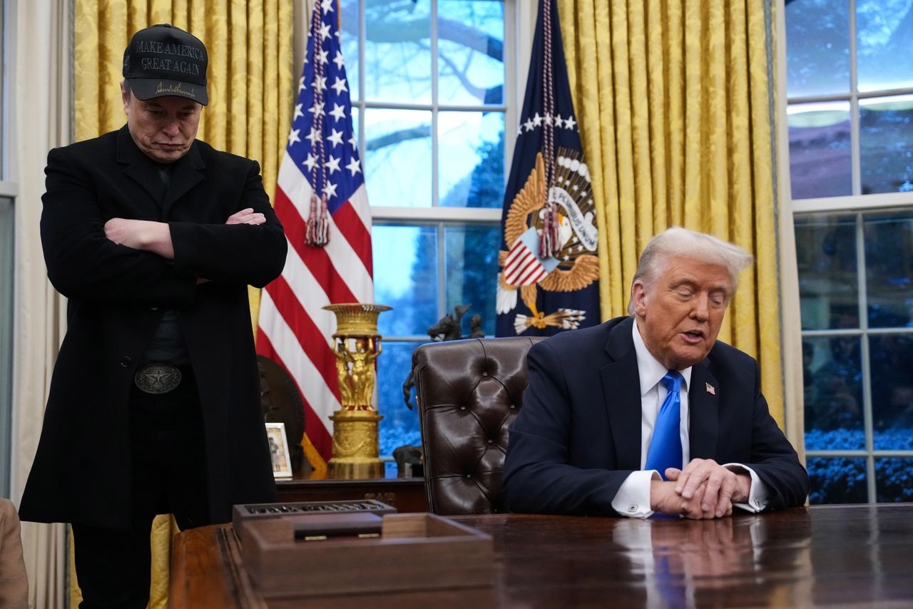 Donald Trump hat versprochen, Elon Musks Tesla zu kaufen.