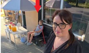 Chłopiec sprzedawał lemoniadę pod kebabem. Oto, co zrobiła właścicielka