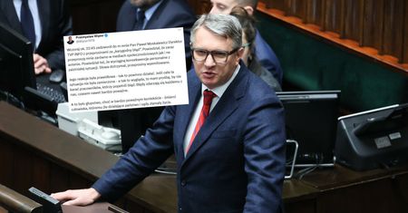 Kuriozalna wpadka TVP Info. Wipler miał telefon z Woronicza