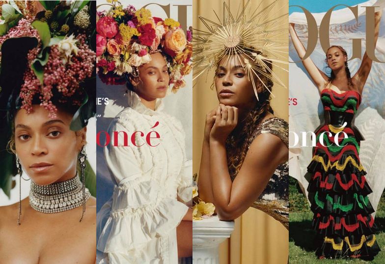 Naturalna Beyonce na ostatniej (?) okładce "Vogue'a" pod rządami Anny Wintour