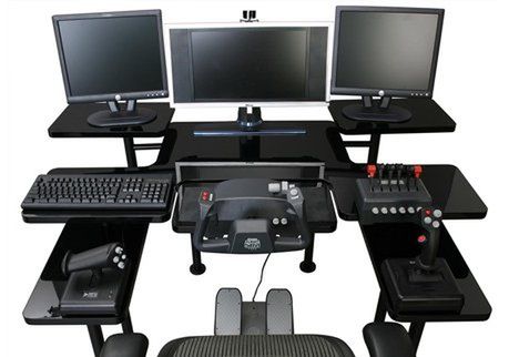 Komputerowe biurko dla graczy