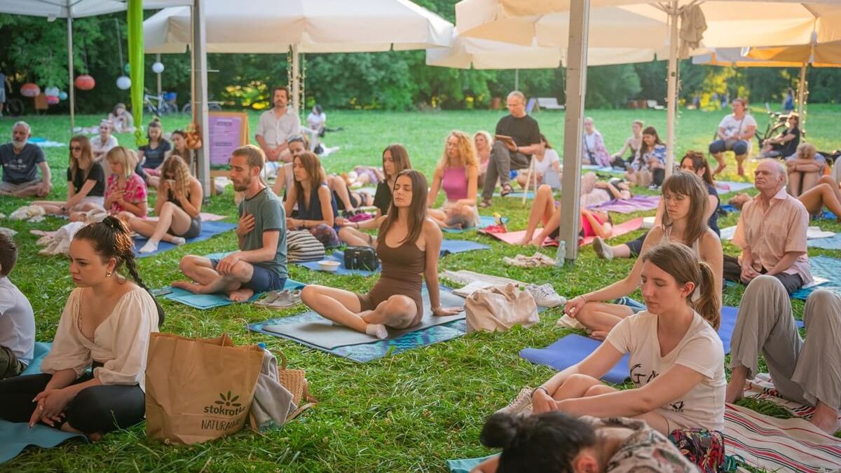 Lublin Joga Festiwal w Parku Ludowym