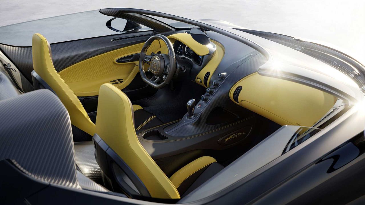 Prijektanci Bugatti przednią szybę nazwali "cudem inżynierii"