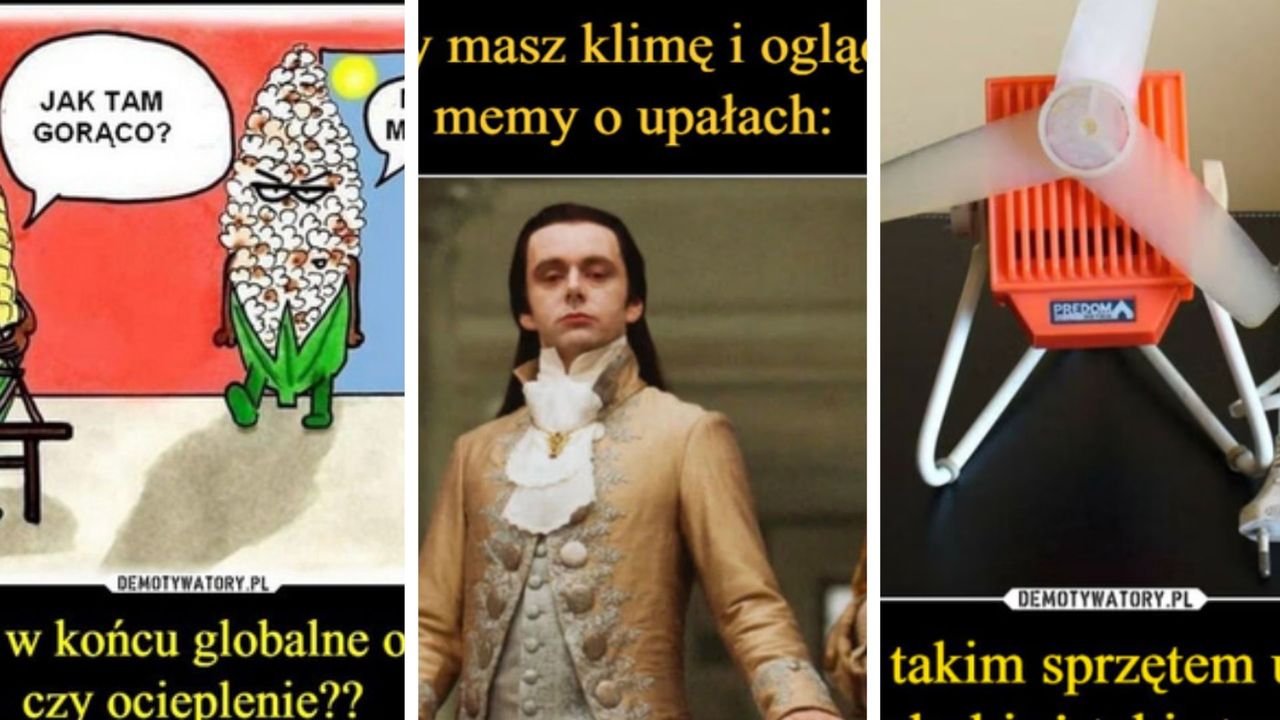 Memy o upałach