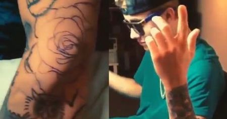 Justin Bieber chwali się NOWYM TATUAŻEM!