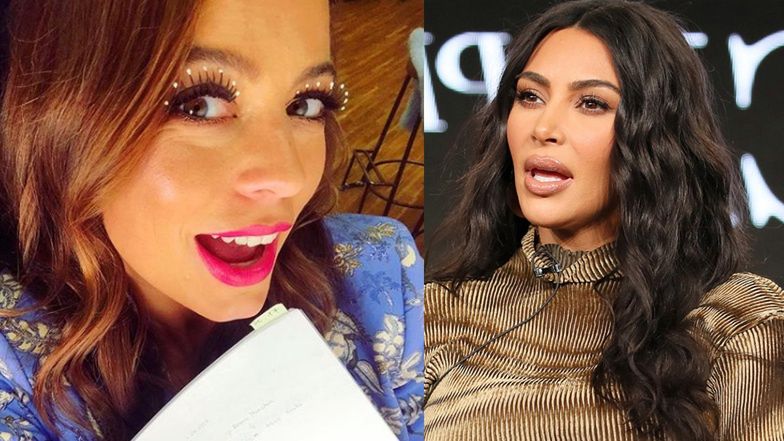 PÓŁNAGA Anna Mucha błaga... Kim Kardashian, żeby zabrała ją ze sobą na wyspę: "Jestem potwornie zmęczona" (FOTO)