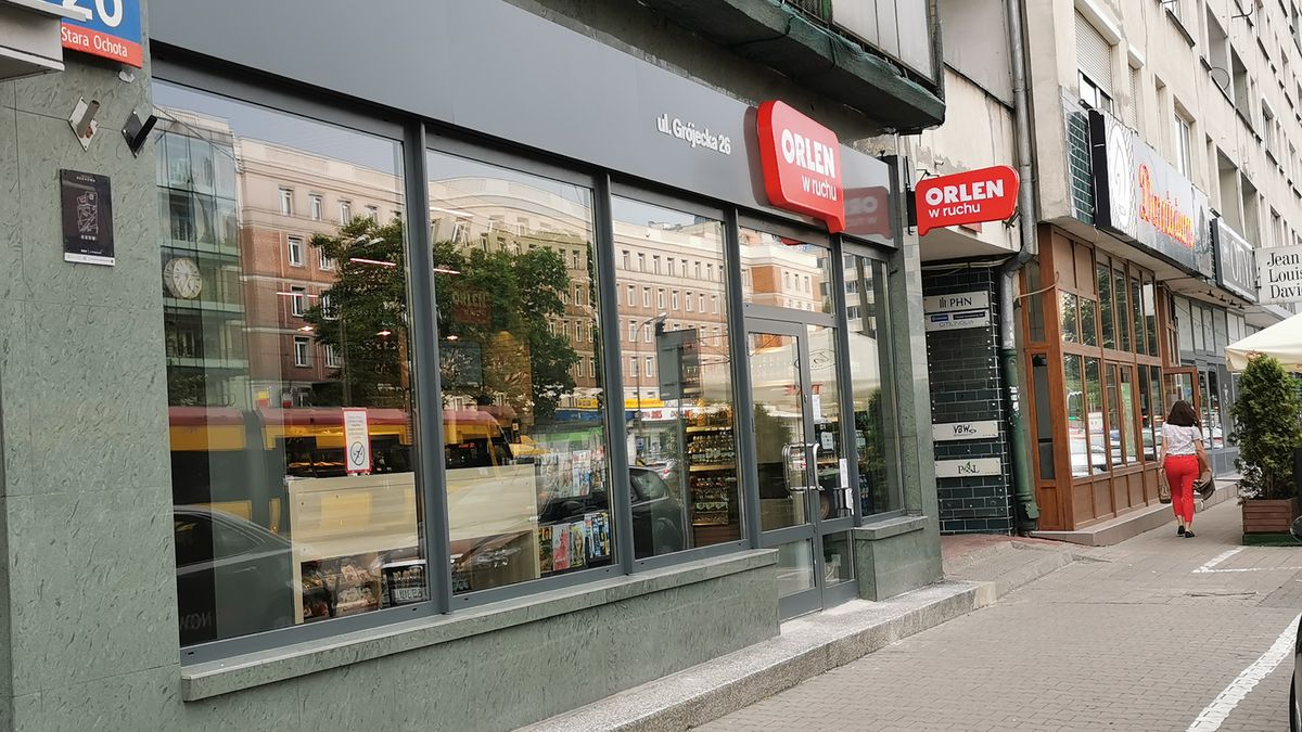 Orlen w ruchu już otwarty. Pierwszy sklep uruchomiono w Warszawie
