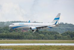 Samolot wypadł z pasa na lotnisku w Krakowie