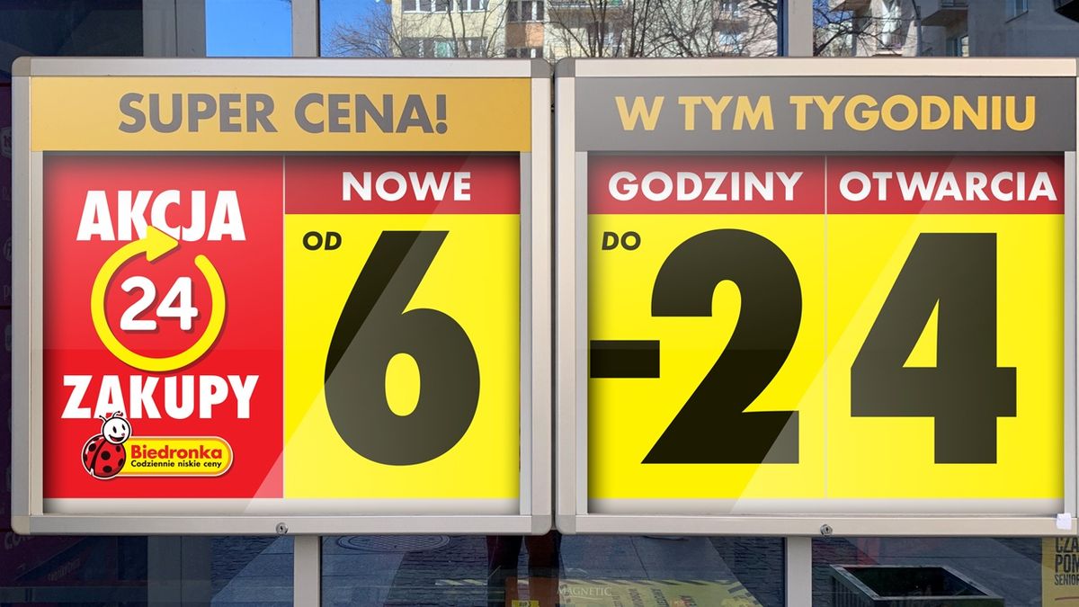 Koronawirus w Polsce. Sklepy Biedronka nadal będą czynne dłużej