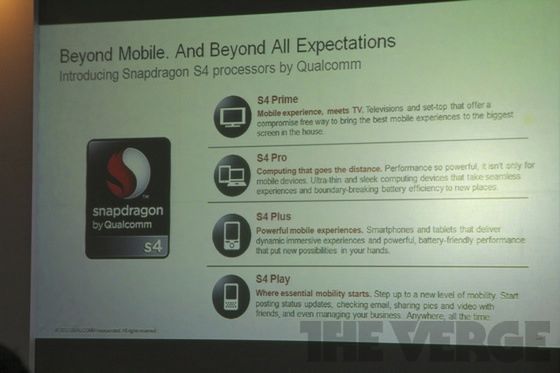 Snapdragony S4 w Windows Phone'ach i tabletach z Windows RT. Nowe S4 Prime w drodze 2