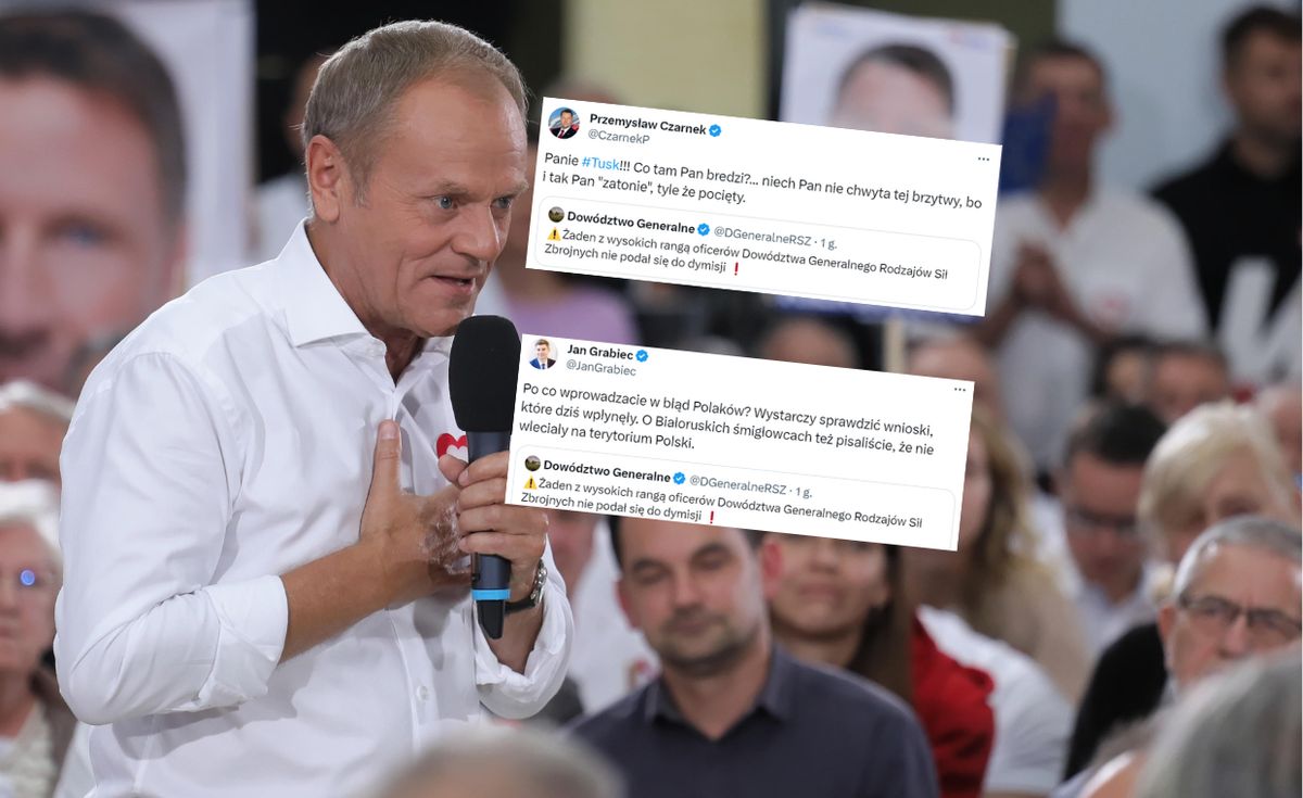 Fala komentarzy po dementi ws. słów Tuska