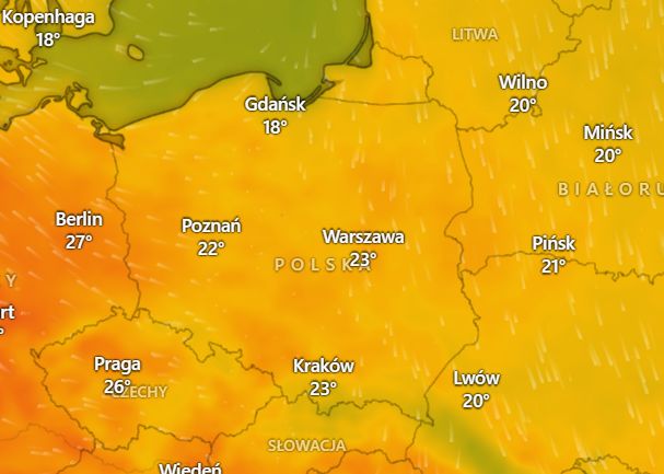 Prognoza na sobotę