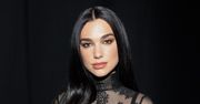 Dua Lipa założyła przezroczystą sukienkę. Co z tego, że była zakryta po szyję