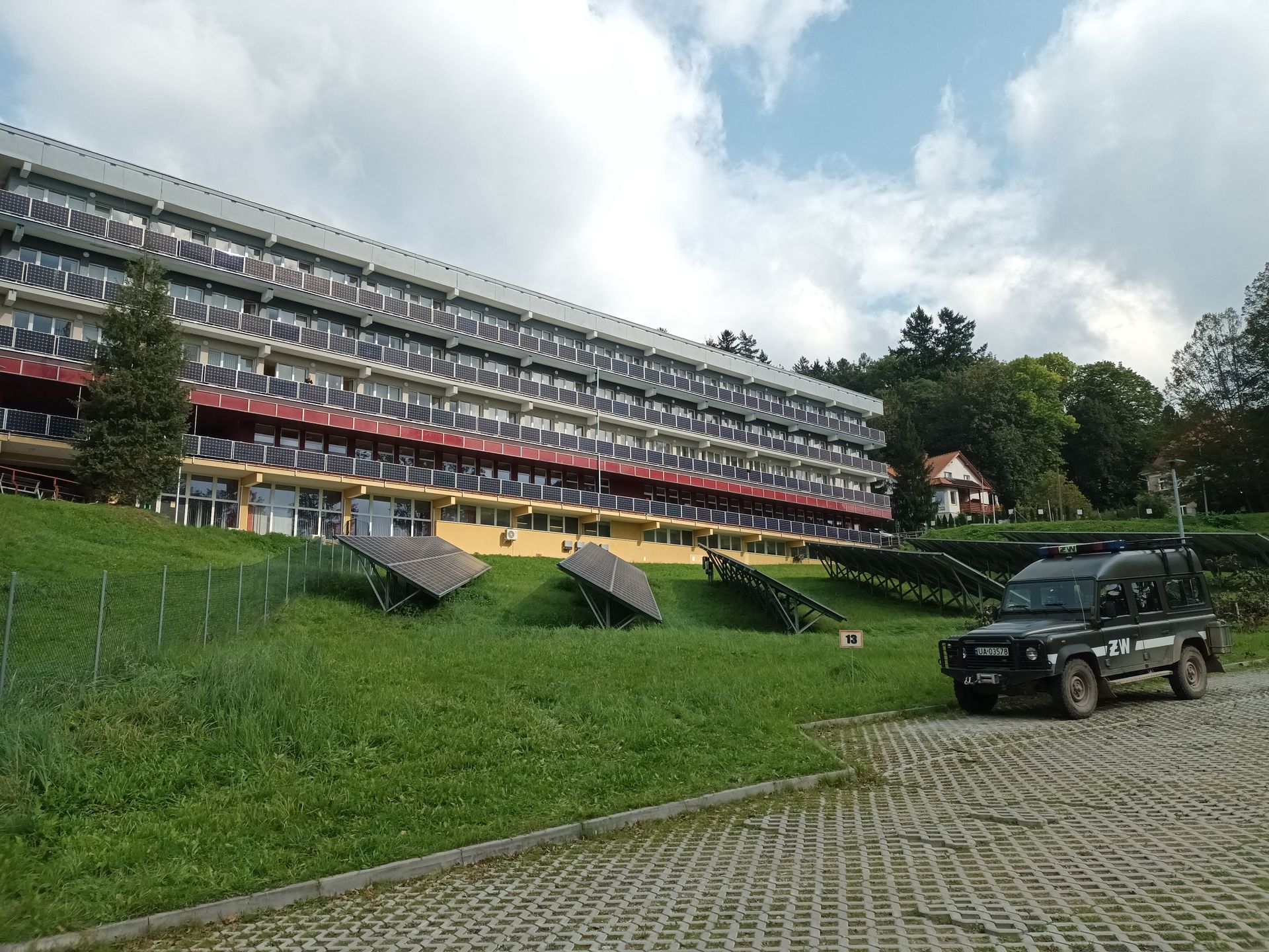 Pawilon II wojskowego szpitala rehabilitacyjnego