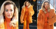 Rita Ora w pomarańczowej stylizacji za 30 TYSIĘCY