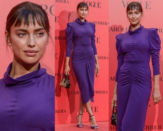 Wygryziona grzywka Iriny Shayk debiutuje na imprezie "Vogue'a"