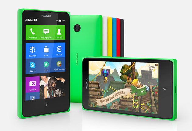 Nokia X - Nokia z Androidem