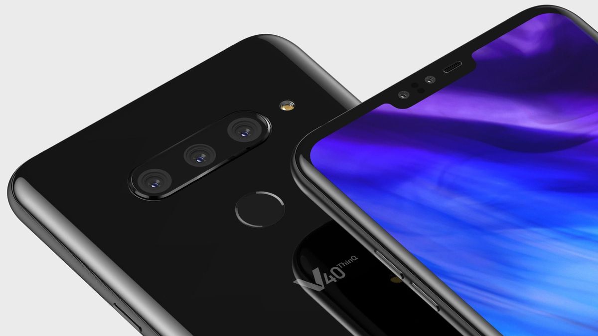 LG V40 ThinQ z potrójnym aparatem na nowych wizualizacjach 1
