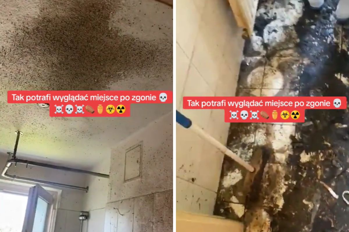 Jak może wyglądać miejsce, w którym doszło do zgonu?