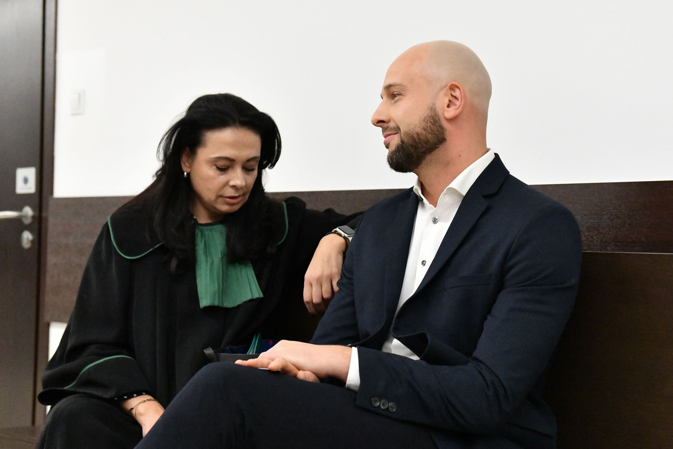 Maciej Pela w sądzie