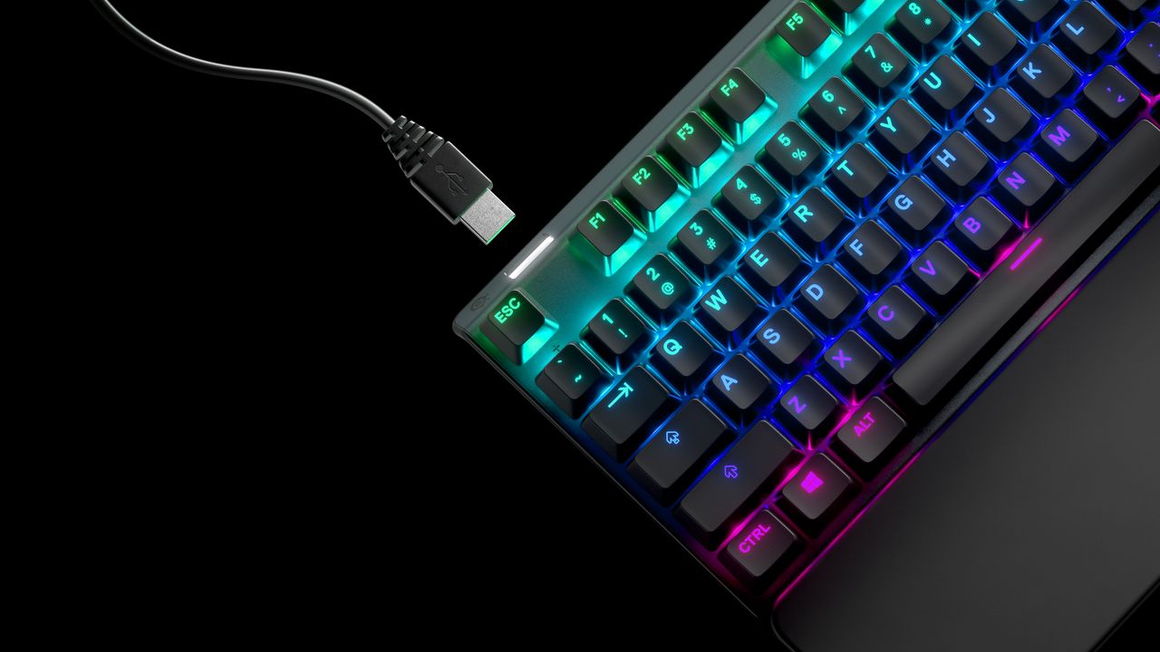 SteelSeries Apex Pro – mechaniczna klawiatura z regulowanymi przełącznikami