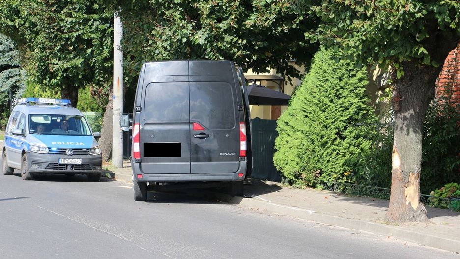 Kolizja na ul. Wojska Polskiego w Aleksandrowie Kujawskim (17.09.2025)