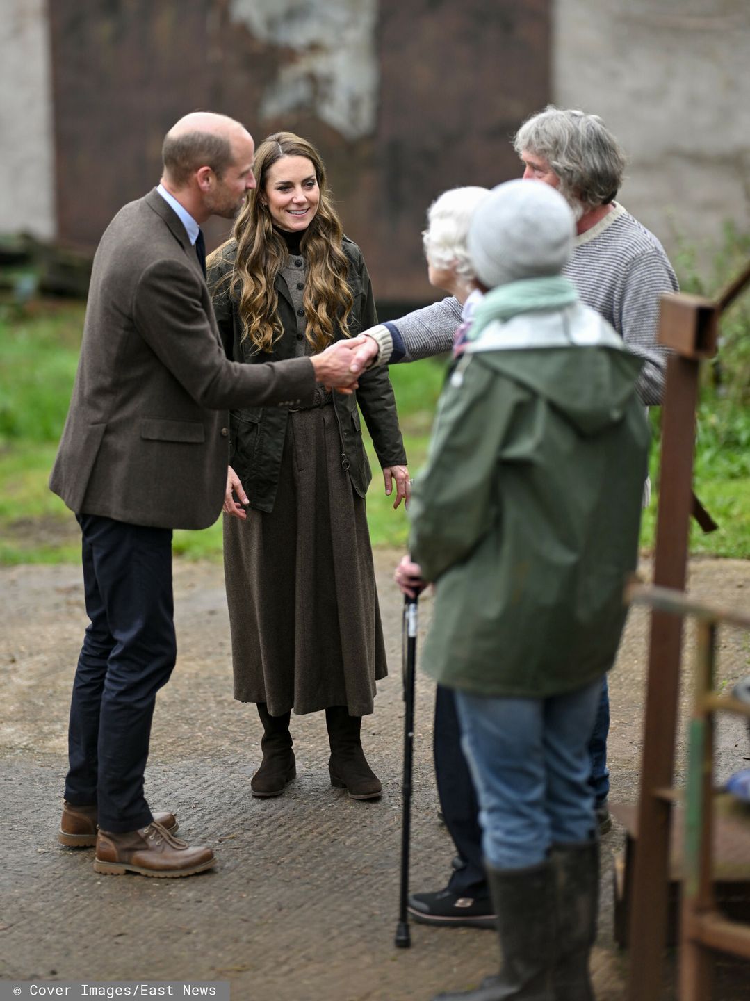Książę William i księżna Kate u rolników w Północnej Irlandii