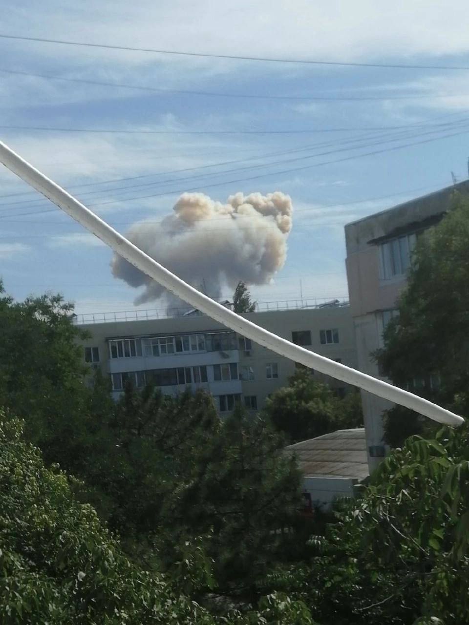 Wybuchy na Krymie