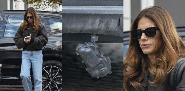 Skwaszona Weronika Rosati rozbija się po mieście wartym niemal 300 tys. zł audi z USZKODZONYM ZDERZAKIEM (ZDJĘCIA)