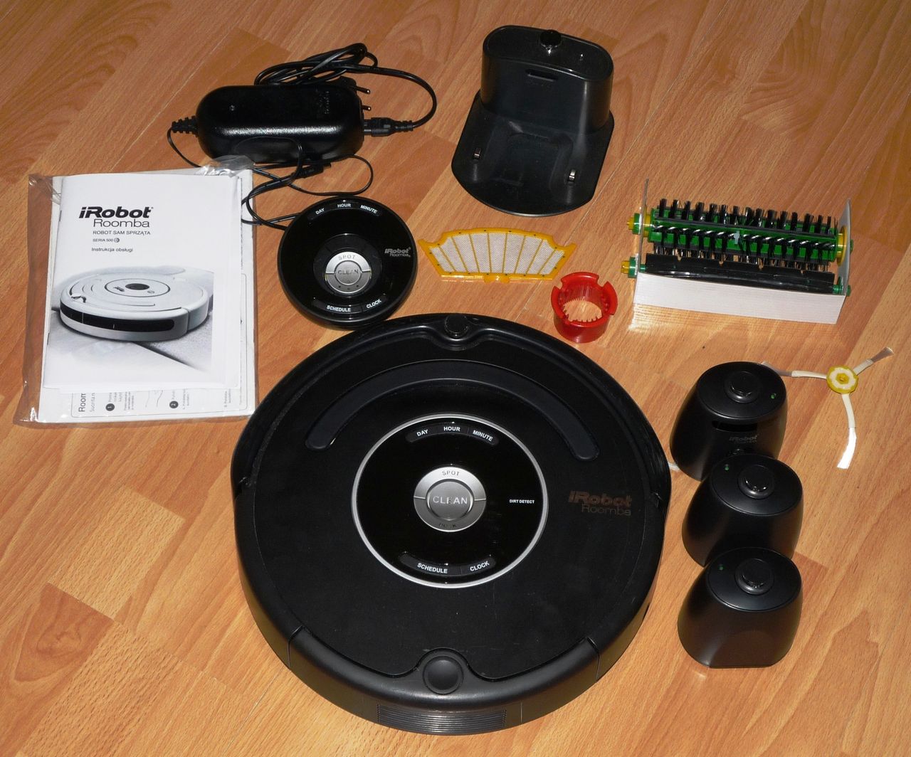 iRobot Roomba 581 - zawartość zestawu